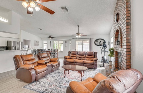 Tucson House | 3 Mi to Golf: Tucson Home w/Private Yard & Patio!