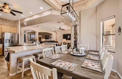 Deer Valley House | 6BR/4.5BA oasis w/heated pool/spa, 3 ensuites, oversized lot, games, fire pits