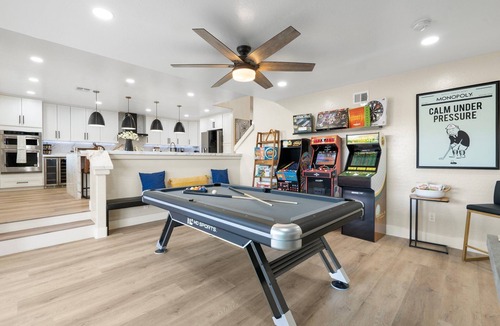 Country Meadows House | 8BR/5BA Mini Resort w/4 En-Suites, HEATED Pool, Hot Tub,Billiards & Arcades