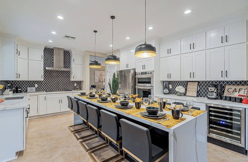 Terramar House | 8BR5.5BA SC Luxury Retreat-4 En-Suites, HEATED Pool, Hot Tub,Pool & Arcades