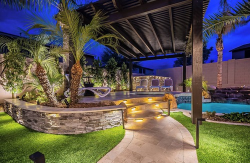 Terramar House | 8BR5.5BA SC Luxury Retreat-4 En-Suites, HEATED Pool, Hot Tub,Pool & Arcades