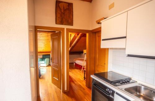Fiera di Primiero Apartment | Antica Rosa - Mansarda vista montagna con posto auto scoperto