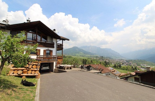Carano Apartment | Apartment in Cavalese with Dolomites View