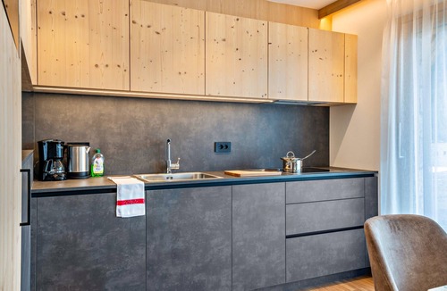 San Vigilio Apartment | Apartment "Les Ciases Chalets Dolomites Apt 1" with Private Balcony, Shared Terraces & Wi-Fi