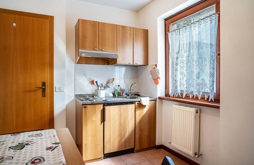 Strembo Apartment | Apartment "Aparthotel Strembo Pedrotti" with Mountain View & Shared Garden