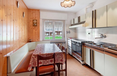 Moena Apartment | Apartment 'Casa Al Sole' with Mountain View, Private Terrace and Wi-Fi