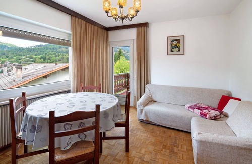 Moena Apartment | Apartment 'Casa Al Sole' with Mountain View, Private Terrace and Wi-Fi