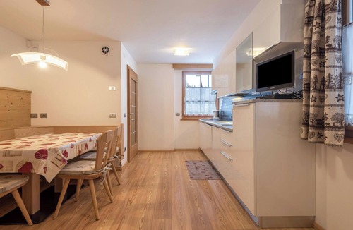 Canazei Apartment | Apartment "Casa Dino - Sass Pordoi" in the Middle of a Fantastic Mountain Scenery