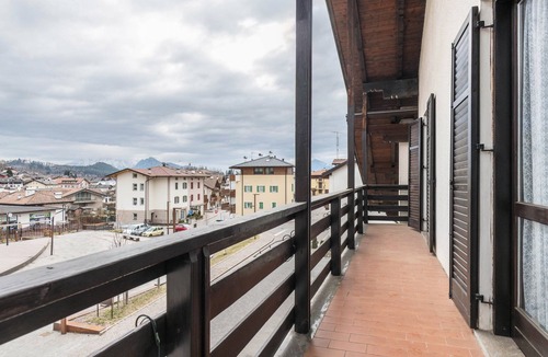 Baselga di Pine Apartment | Apartment 'Casa Ravanelli 2' with Mountain View and Balcony