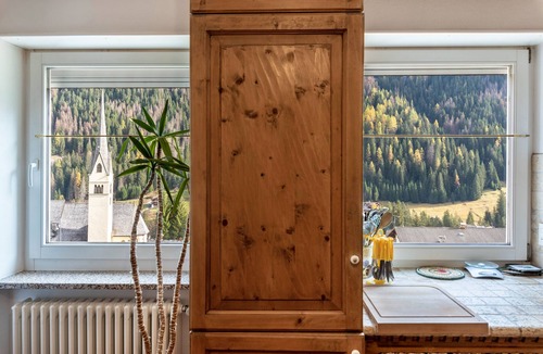 Alba Apartment | Apartment "Casa Loretta" with Mountain View, Balconies & Wi-Fi