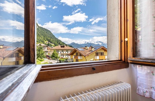 Sella Giudicarie Apartment | Apartment 'Casa Nel Borgo Rose' with Mountain View and Shared Garden