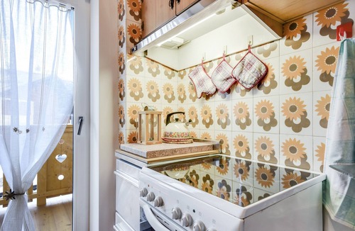 Moena Apartment | Apartment "Ciasa Christina - Attic" with Wi-Fi, Balcony & Mountain View