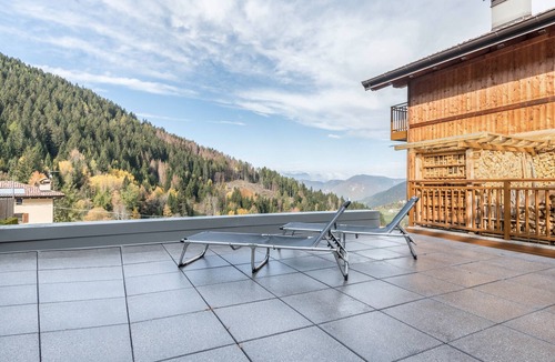 Bedollo Apartment | Apartment 'Dimora La Quiete' with Mountain View, Private Terrace and Balcony
