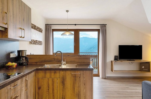 Cornedo All'isarco Apartment | Apartment 'Furnerhof Apt Olpenglühn' with Mountain View, Shared Garden and Wi-Fi