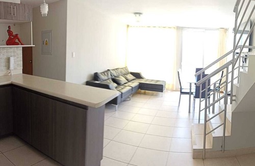 Chiclayo Apartment | Apartment - furnished duplex, terrace with view of Chiclayo, pool, gym