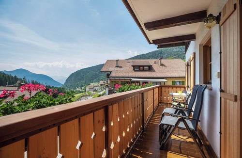 Trodena Apartment | Apartment "Gabrielli Anna" with Mountain View, Wi-Fi, Terrace & Garden