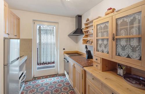 Canazei Apartment | Apartment 'Giulia' with Mountain View, Shared Garden and Balcony