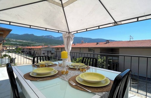 Taio Apartment | Apartment 'Il Nido Dell'Ape' with Mountain View, Private Terrace and Shared Garden
