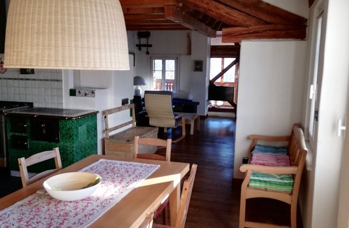 Fiera di Primiero Apartment | Apartment 'La Casa Del Noce' with Mountain View, Private Garden and Wi-Fi