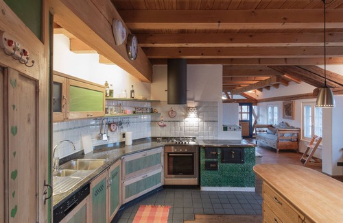 Fiera di Primiero Apartment | Apartment 'La Casa Del Noce' with Mountain View, Private Garden and Wi-Fi