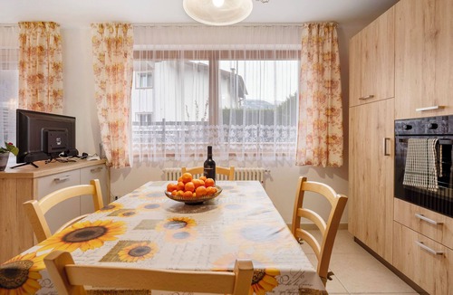 Predazzo Apartment | Apartment 'Night and Day 3' with Mountain View, Private Garden and Wi-Fi