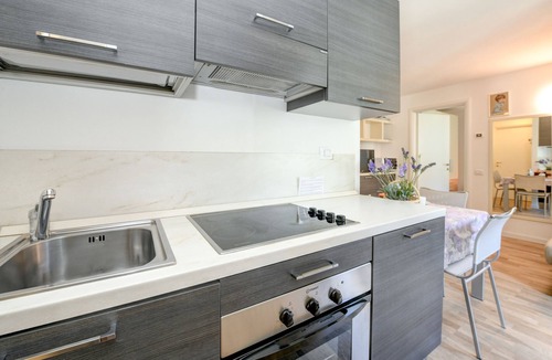 Carisolo Apartment | Apartment 'Rosa delle Dolomiti Bilocale2' with Mountain View and Wi-Fi