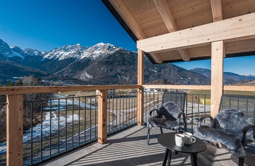 Cavedago Apartment | Apartment 'Stella Alpina' with Mountain View, Wi-Fi and Air Conditioning