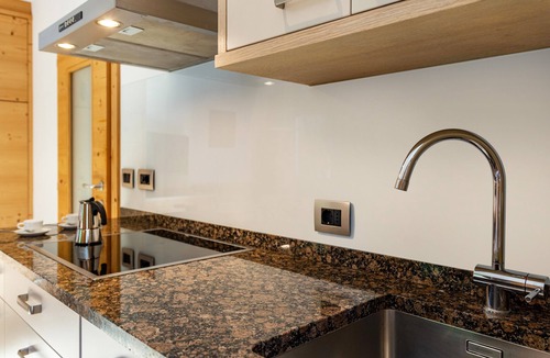 Selva di Val Gardena Apartment | Apartment "Stoffelapartments - Martina" with Mountain View, Shared Terrace & Wi-Fi