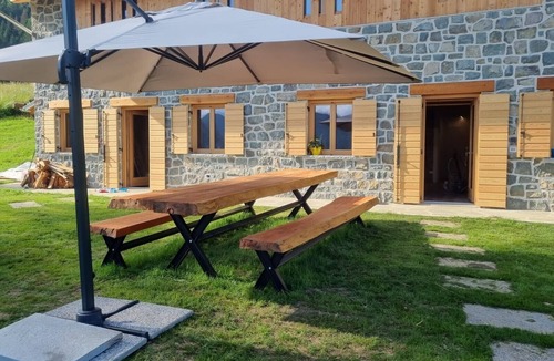 Roncegno Ski Chalet | Authentic wooden chalet with panorama, fireplace and alpine flair