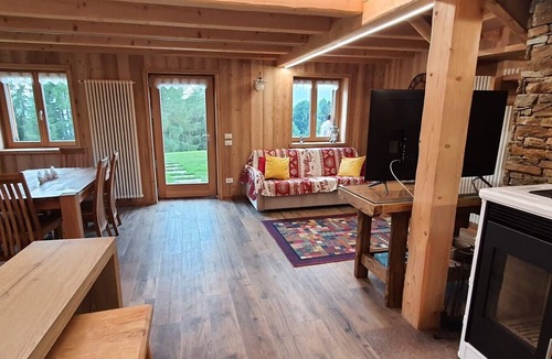Roncegno Ski Chalet | Authentic wooden chalet with panorama, fireplace and alpine flair