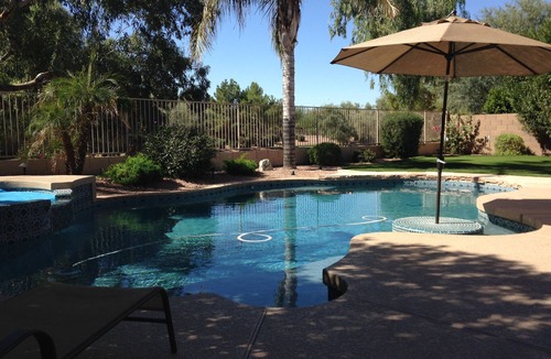 Ocotillo House | Backyard Oasis-Pool, Hot Tub, Putting Green, Ocotillo Golf within 1.5 mi