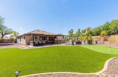 West Point Towne Center House | Backyard Oasis with Private Pool & Putting Green!