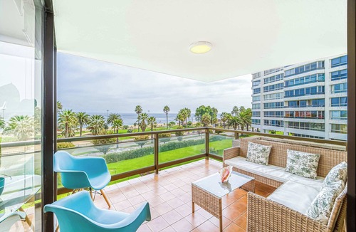 Vina del Mar Apartment | Beach Paradise 4BR with view