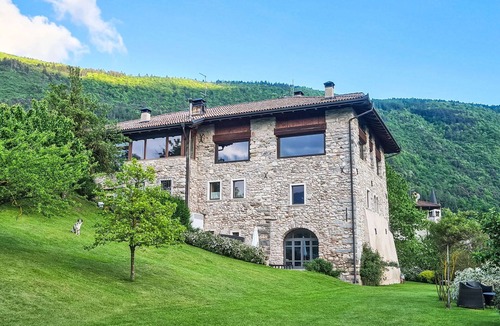 Comano Terme Apartment | Beautiful apartment for 4 guests with WIFI, private pool, TV, patio and pets allowed
