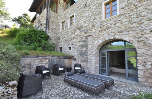 Comano Terme Apartment | Beautiful apartment for 4 guests with WIFI, private pool, TV, patio and pets allowed