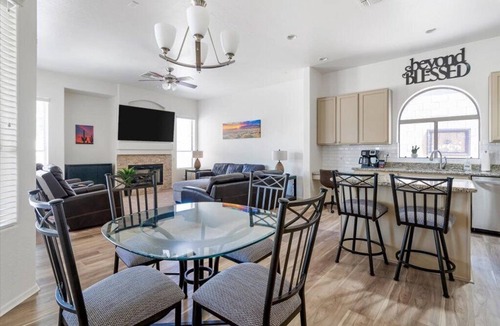 Boulder Mountain Highlands House | Beautiful Gated Desert Home, 4 bd/2 bth, Htd Pool, Game Room, Golf, Hiking