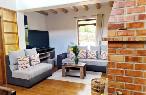 Huaran House | Beautiful home overlooking Arin Waterfall and Mountains, crystal clear creek