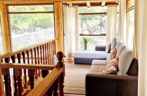 Huaran House | Beautiful home overlooking Arin Waterfall and Mountains, crystal clear creek