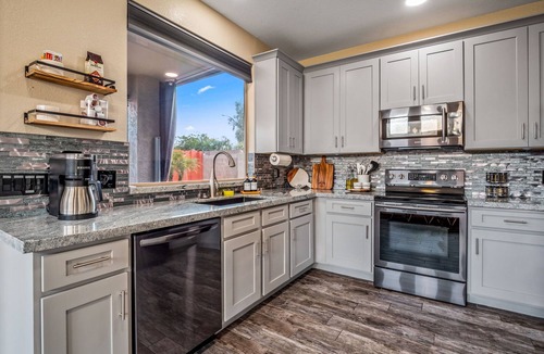 East Mesa House | Beautifully furnished Mesa home w/private backyard & heated pool. Come & relax!