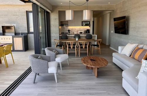 Pisco Apartment | Big Family Apt with Huge Terrace for 9, view on the Salwater Lagoon