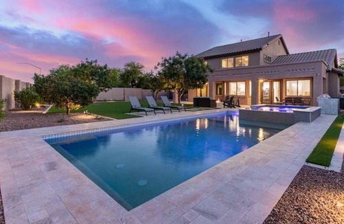 Stratford Estates House | Brand new pool, HUGE hot tub, foosball, BBQ, 4 bedroom, 3.5 bath