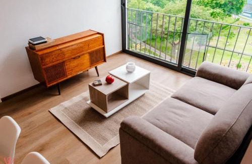 San Isidro Centro Financiero Apartment | Bright 1BR with Gym and Chill Terrace
