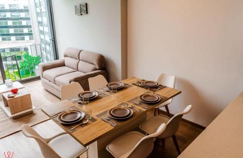San Isidro Centro Financiero Apartment | Bright 1BR with Gym and Chill Terrace
