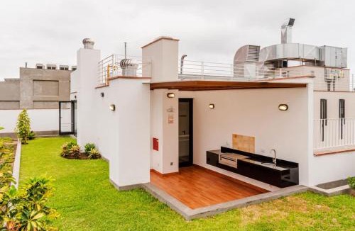San Isidro Centro Financiero Apartment | Bright 1BR with Gym and Chill Terrace