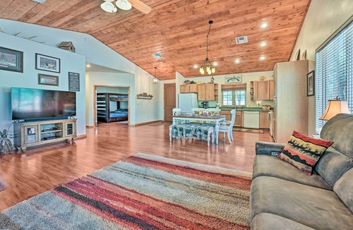 Happy Jack Cabin | Bring a Pet: Happy Jack Cabin w/Fire Pit!