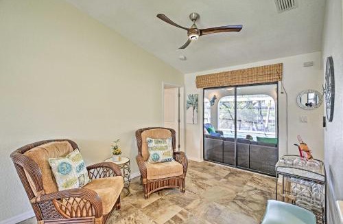 Punta Gorda House | Canal Waterfront Home with Private Pool & Dock!