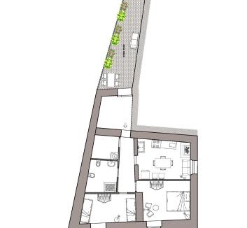 Ville del Monte Apartment | Casa Calvola holiday home