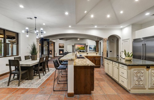 Central Scottsdale House | Casa Palacio | 8BR/9BA Mansion w/Pool, Spa, Water Slide & Tennis Court!