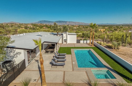 Tucson House | Catalina Foothill Hideaway by Gather: Mid-Century Retreat w/Pool & Mtn Views