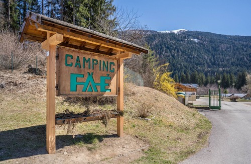 Sant'Antonio di Mavignola Ski Chalet | Chalet 'Camping Faè' with Mountain View, Private Terrace and Wi-Fi
